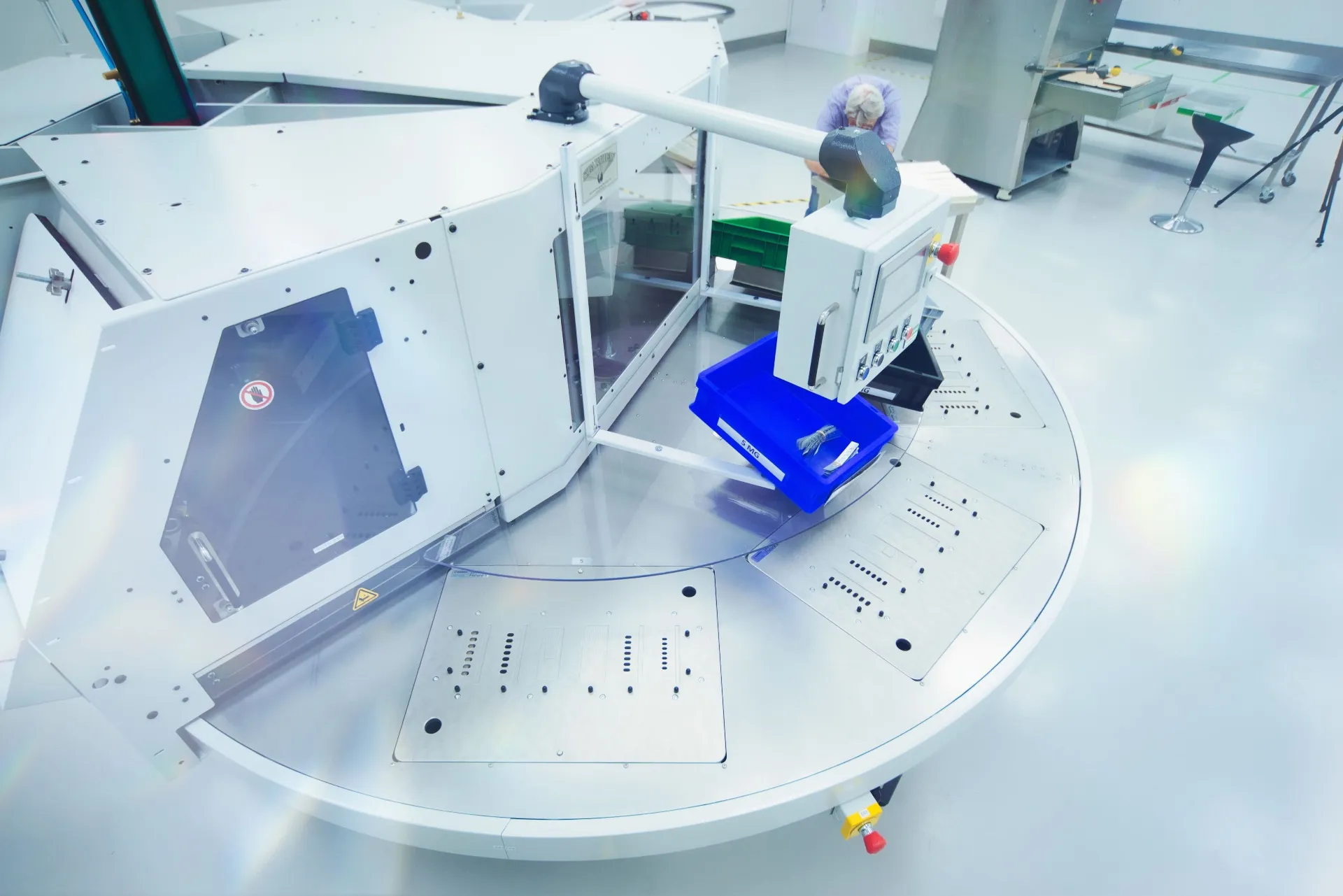 Cold-seal blister packaging machine — advanced automated rotary system by Ecobliss India for global markets.