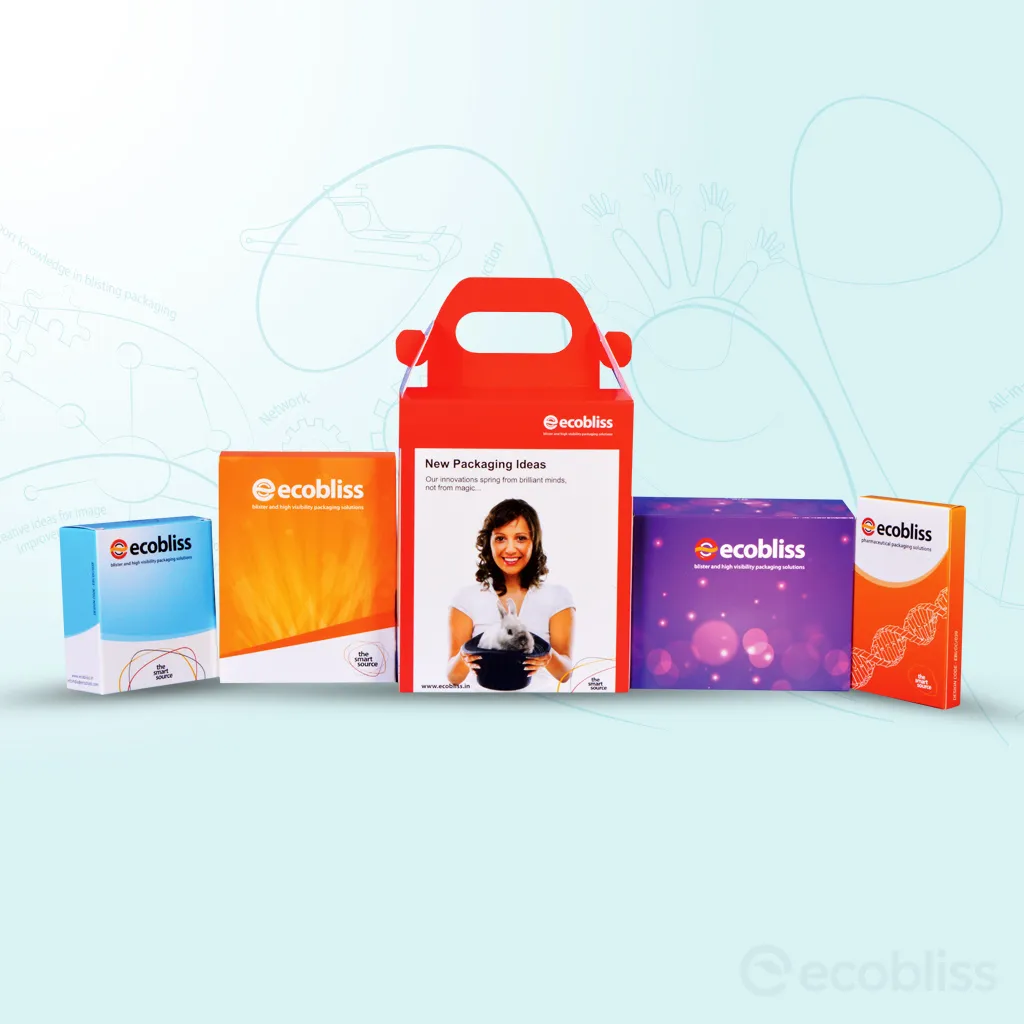 Ecobliss Custom Printed Cartons Custom printed cartons for FMCG, electronics, cosmetics, and retail by Ecobliss India.